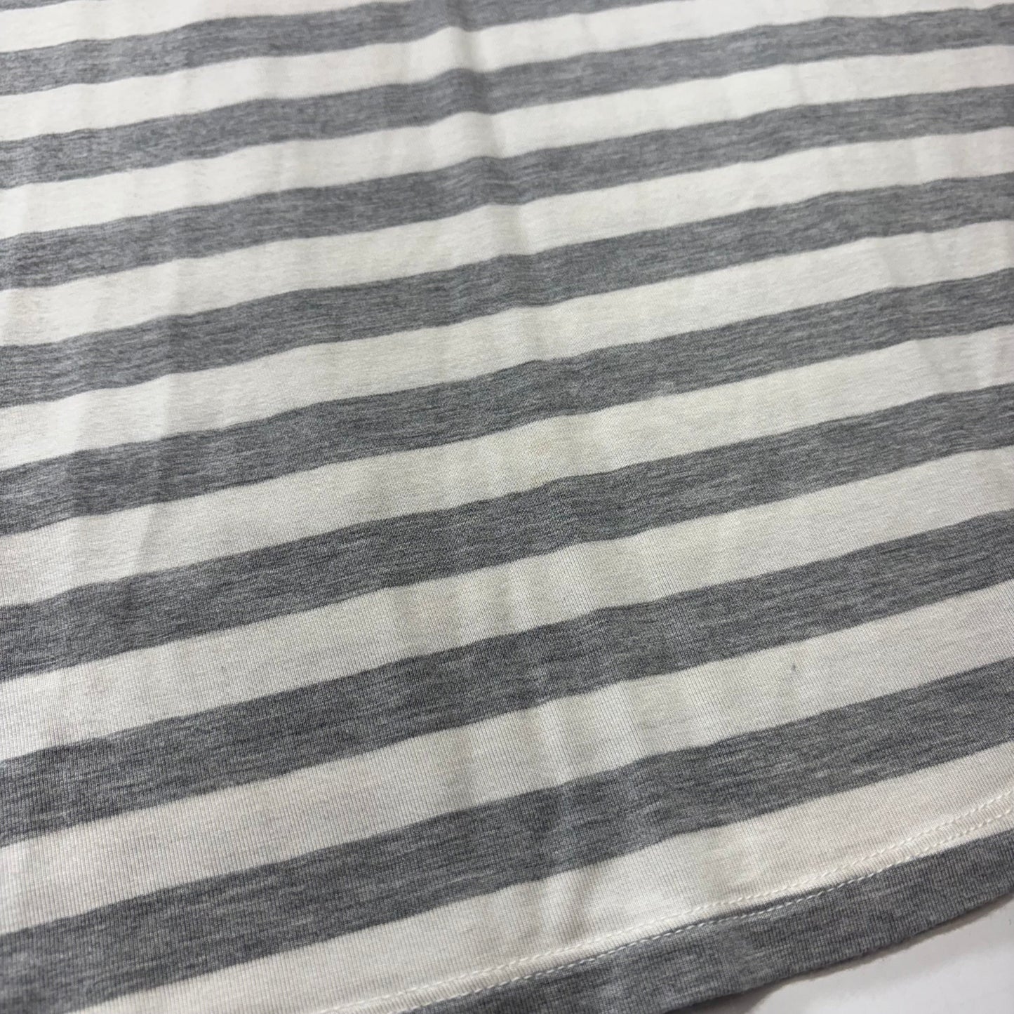 Seller 189 Women’s XL Old Navy Gray Stripe Maternity Ultra-Soft Nursing Top GUC