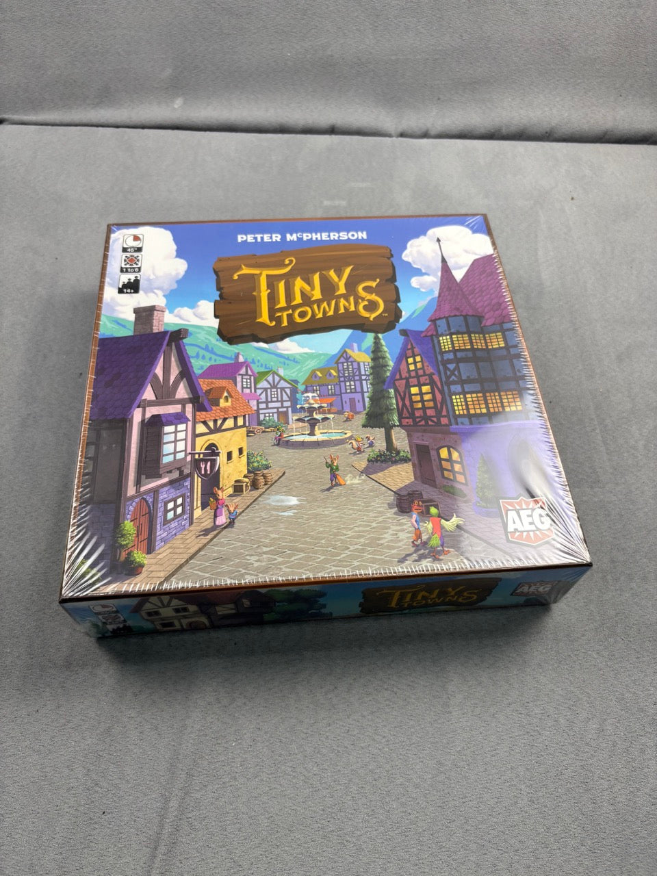 #39 Tiny Towns board game. New, unopened