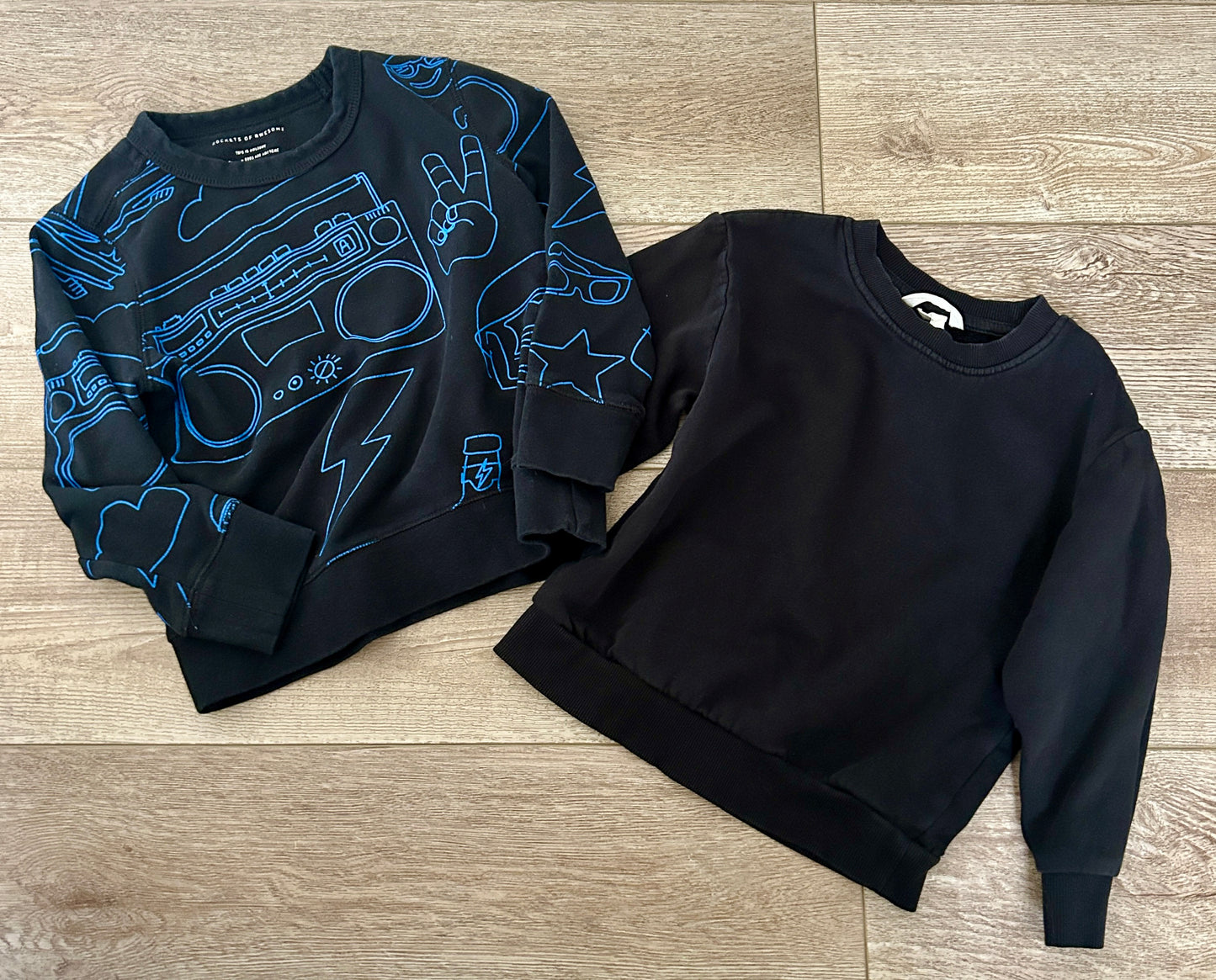 #15 5t Rockets of Awesome/H&M Crewneck Bundle