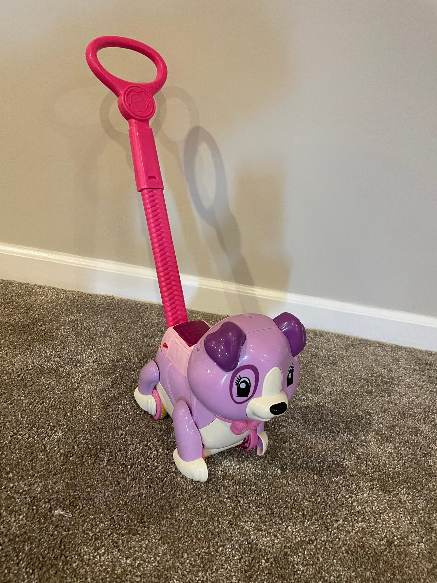Seller 129- Leapfrog Violet the walking Dog