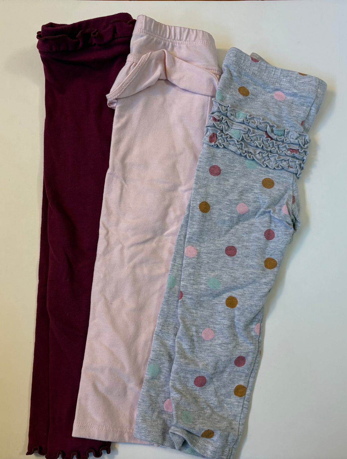 Seller 186 - Girls 24 Months Leggings ( Set of 3)