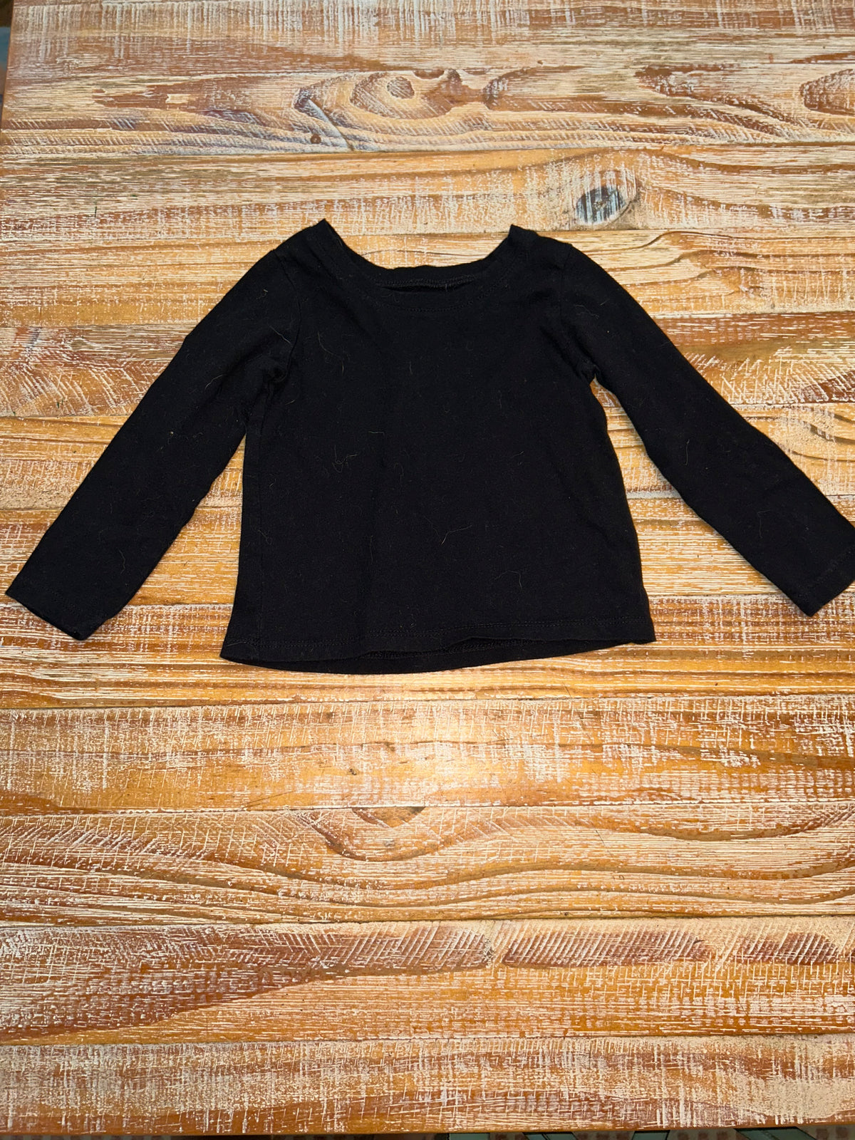 #4 Childrens Place Black Long Sleeve Girls 18-24 months