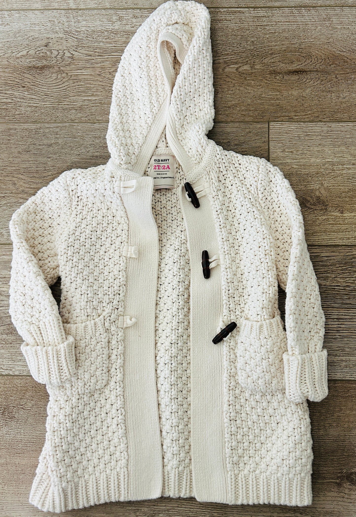 #15 *Reduced* ON 2t Cable-Knit Duster Cardigan