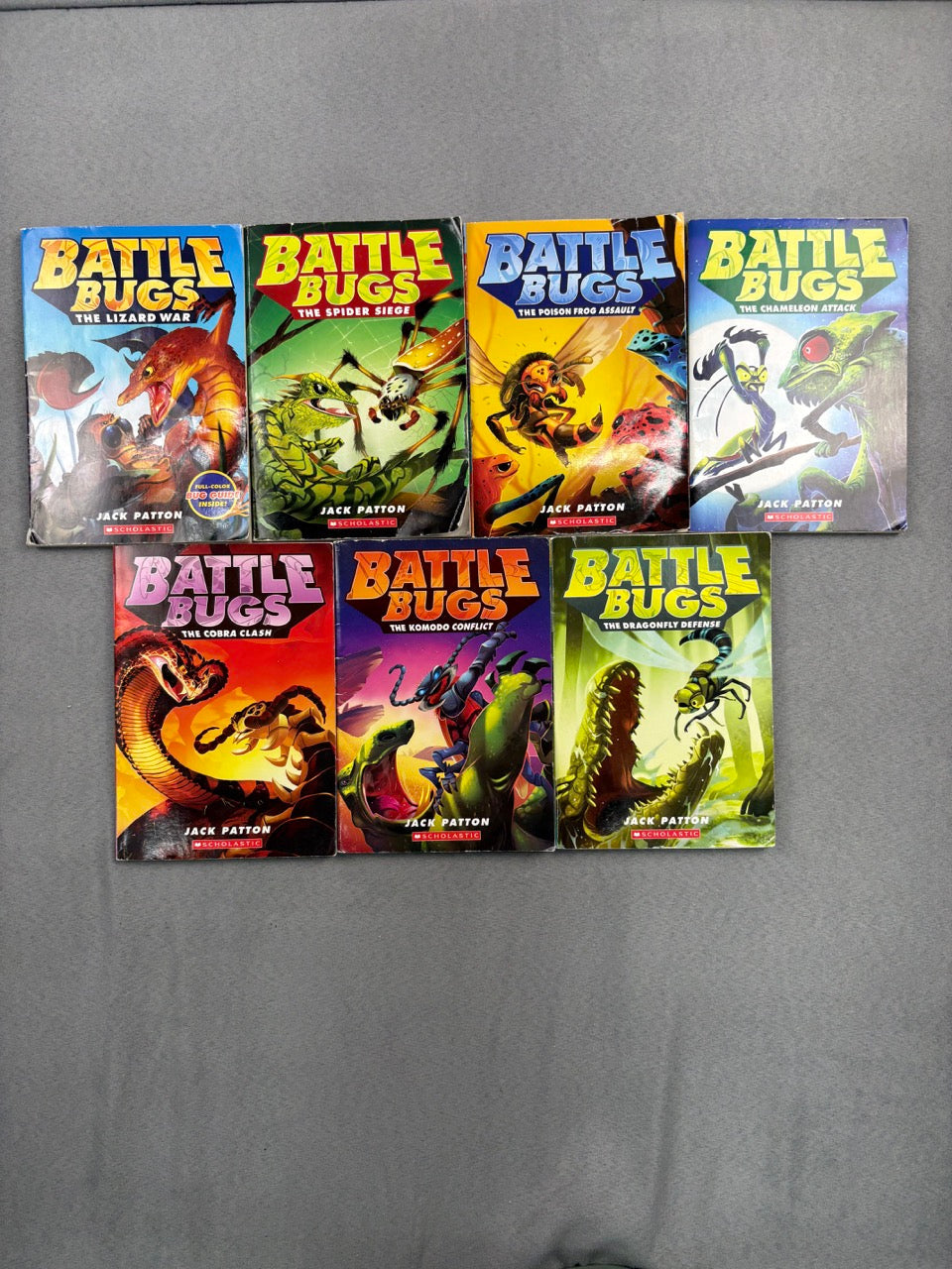#39 Battle Bugs book series - 7 books