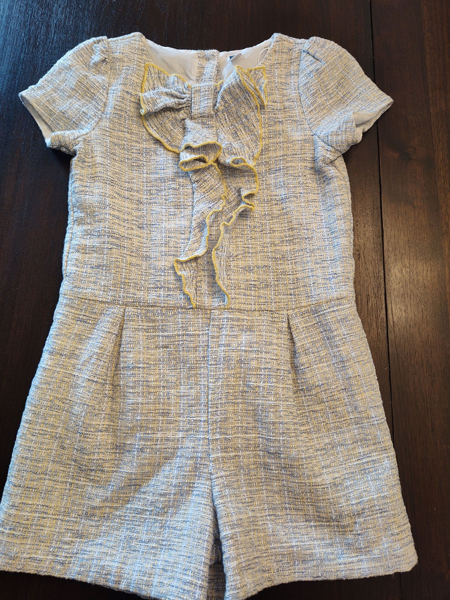 Seller 185: Janie and Jack Girls Boucle Romper Size 12