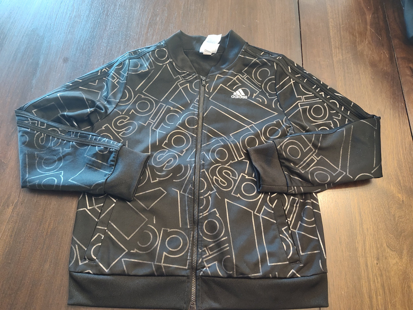 Seller 185: Adidas zip-up jacket girls size 14