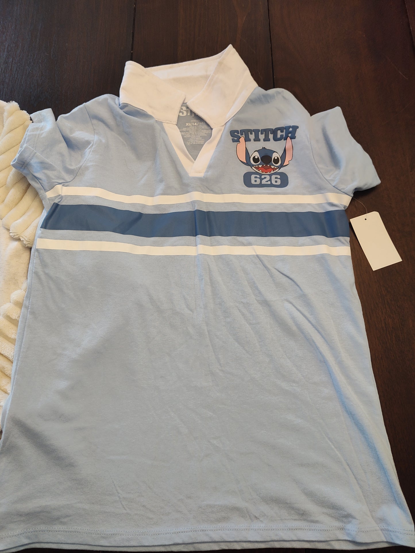 Seller 185: Stitch sweater and shirt size 14/16 shirt NWT