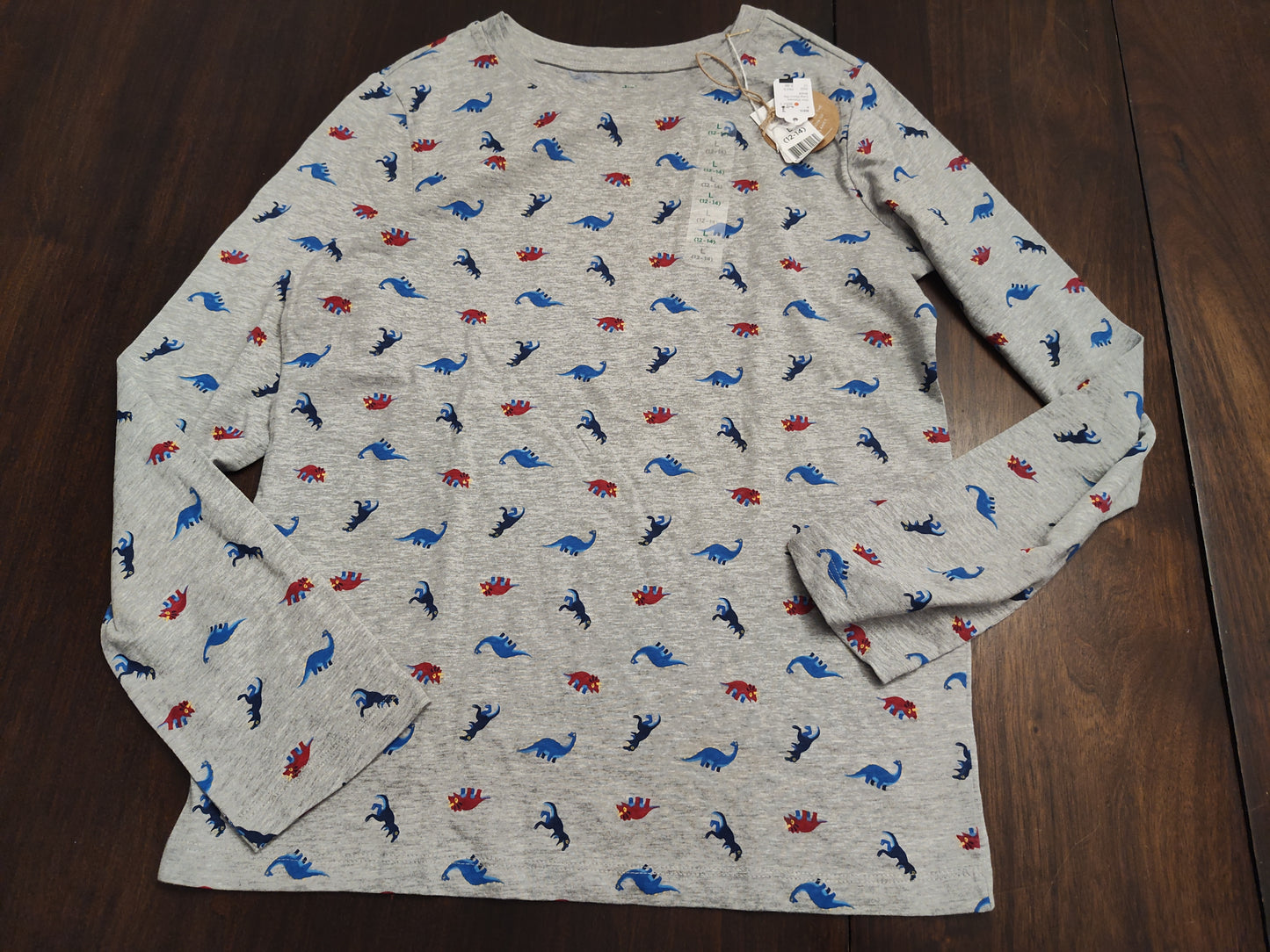 Seller 185: Dip NWT boy's dinosaur shirt size 12-14