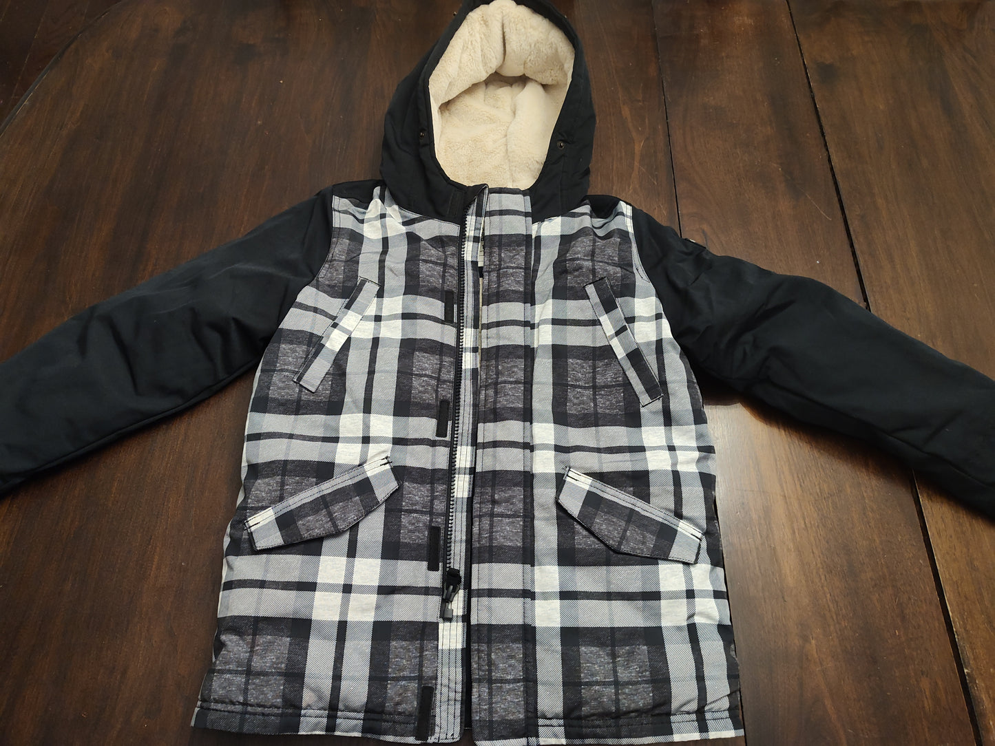 Seller 185: Abercrombie Lined Coat boys size 11/12