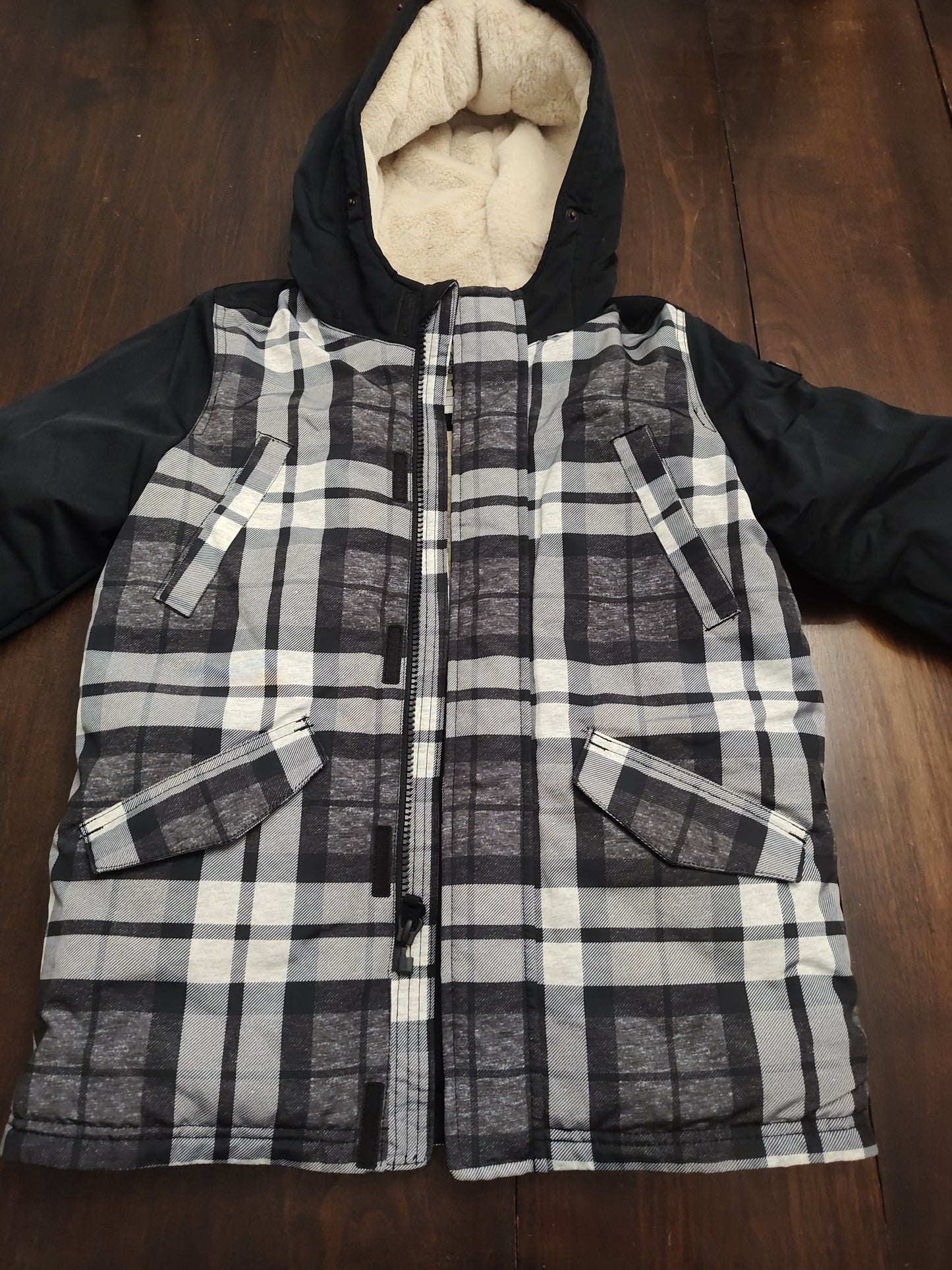 Seller 185: Abercrombie Lined Coat boys size 11/12