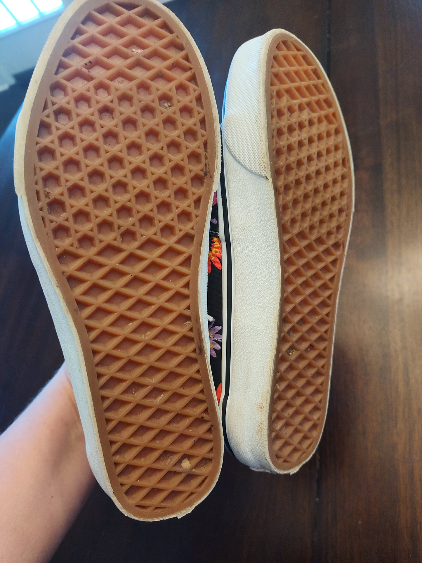 Seller 185: Vans women's shoes size 7.5 floral
