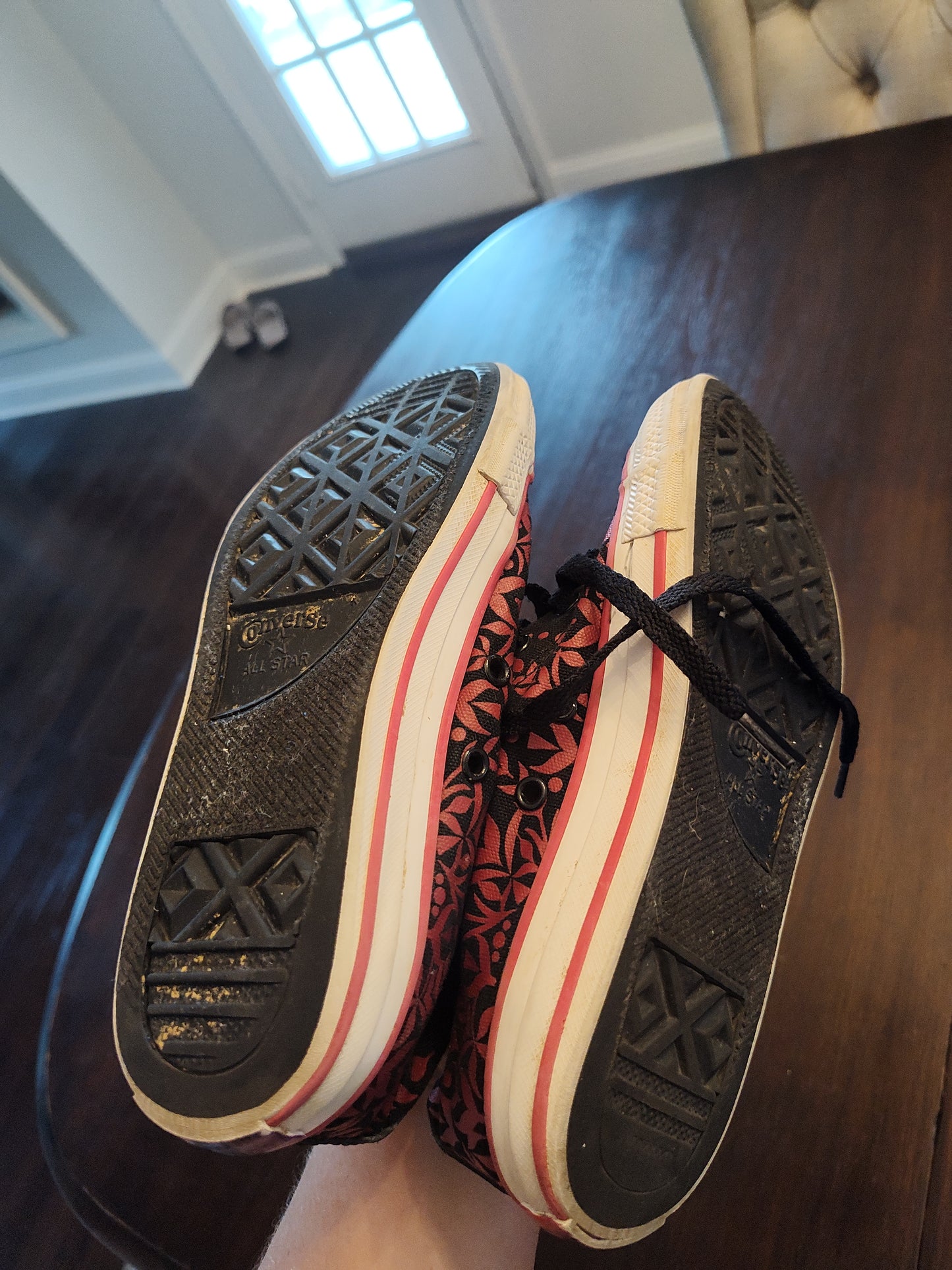 Seller 185: Converse Frozen Themed Girls size 3 youth