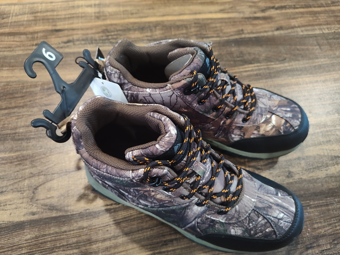 Seller 185: Ozark Trails Boys Hiking Boots size 6 youth NEW