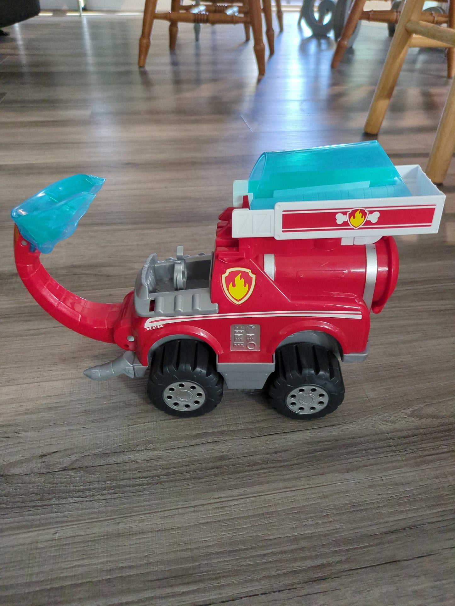 Seller 125 - Paw Patrol Marshall Elephant Firetruck