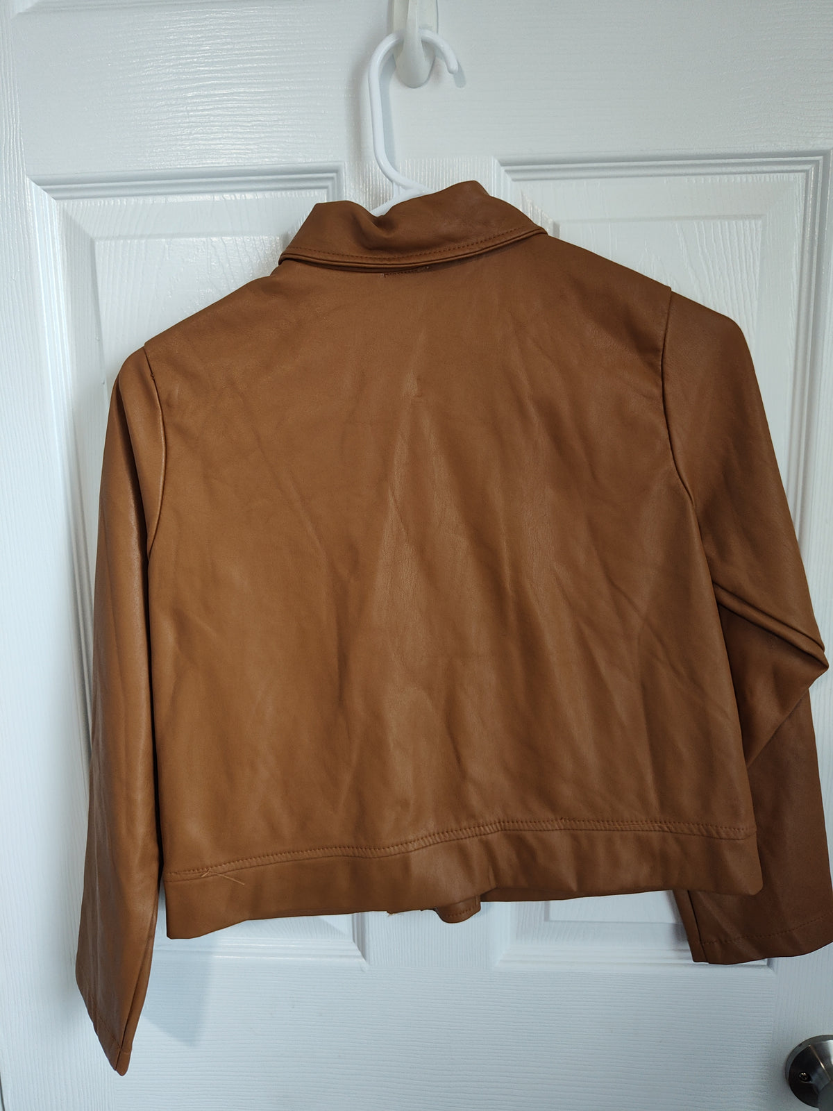 Seller 189: Wonder Nation Faux Leather Jacket Girls size 10/12