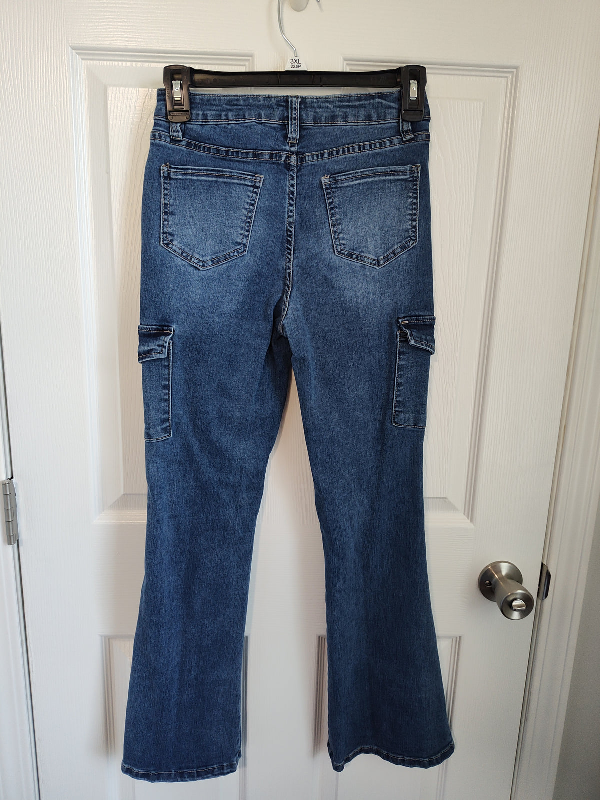 Seller 189: YMI utility flare jeans girls size 14