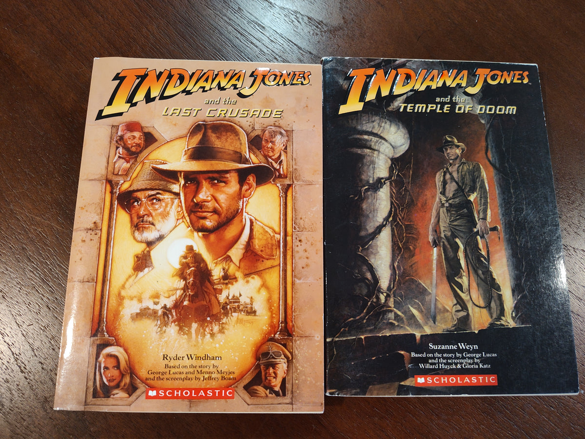 Seller 189: Indiana Jones Books x 2