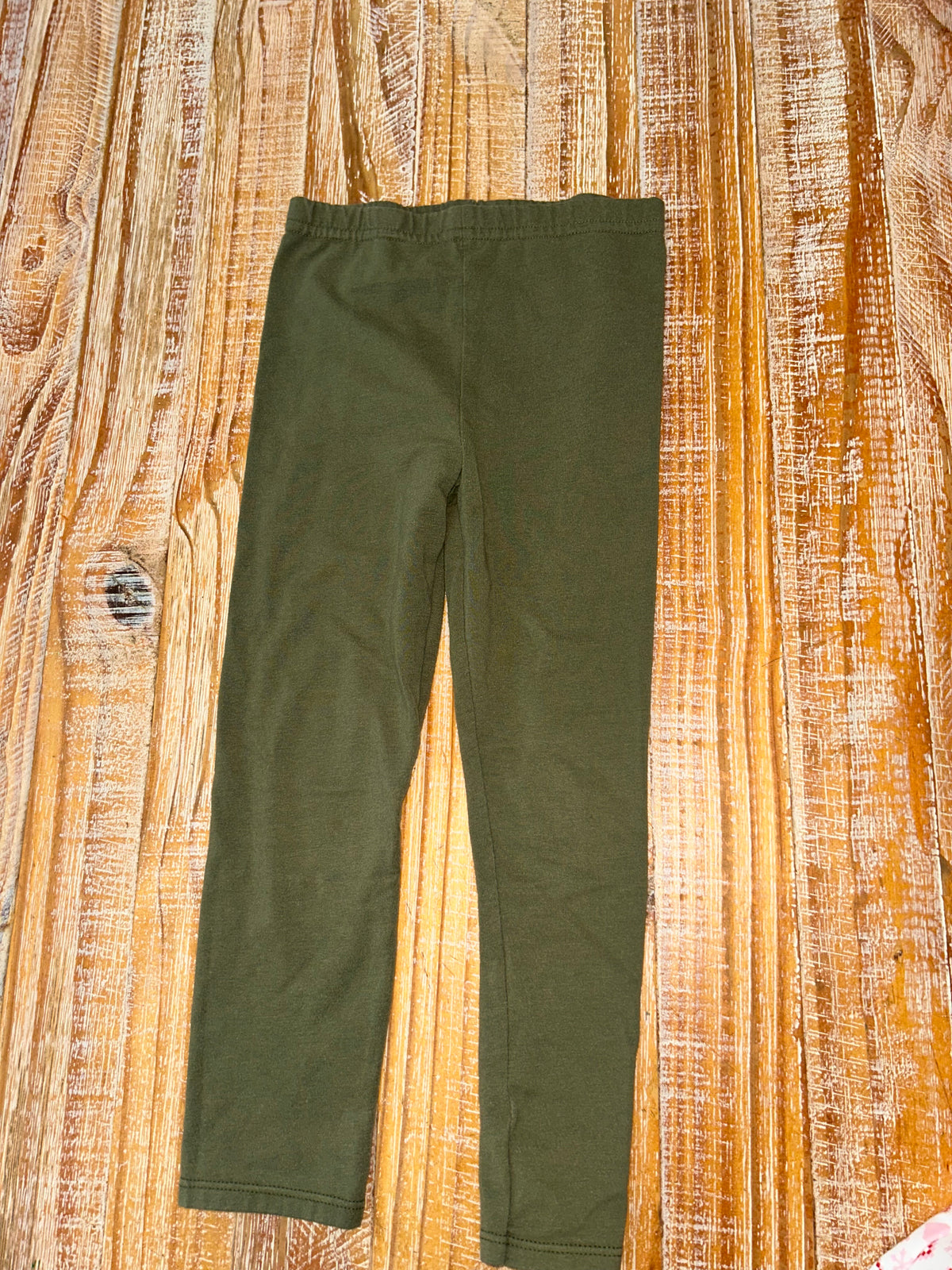 #4 Garanimals Olive Green Leggings Girls 5T
