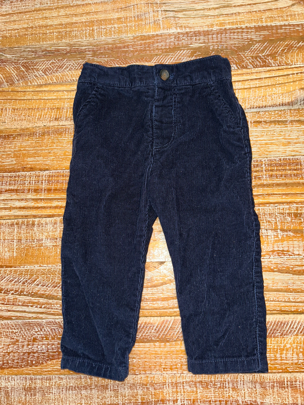 #4 Old Navy Blue Corduroy Pants Boys 12-18 months