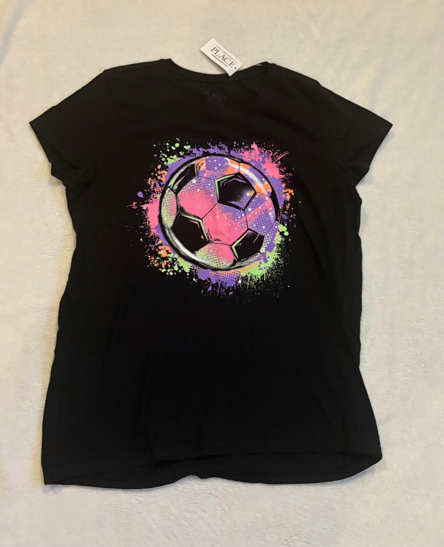 Seller #80 - NWT Girls size XXL Children's Place soccer tee