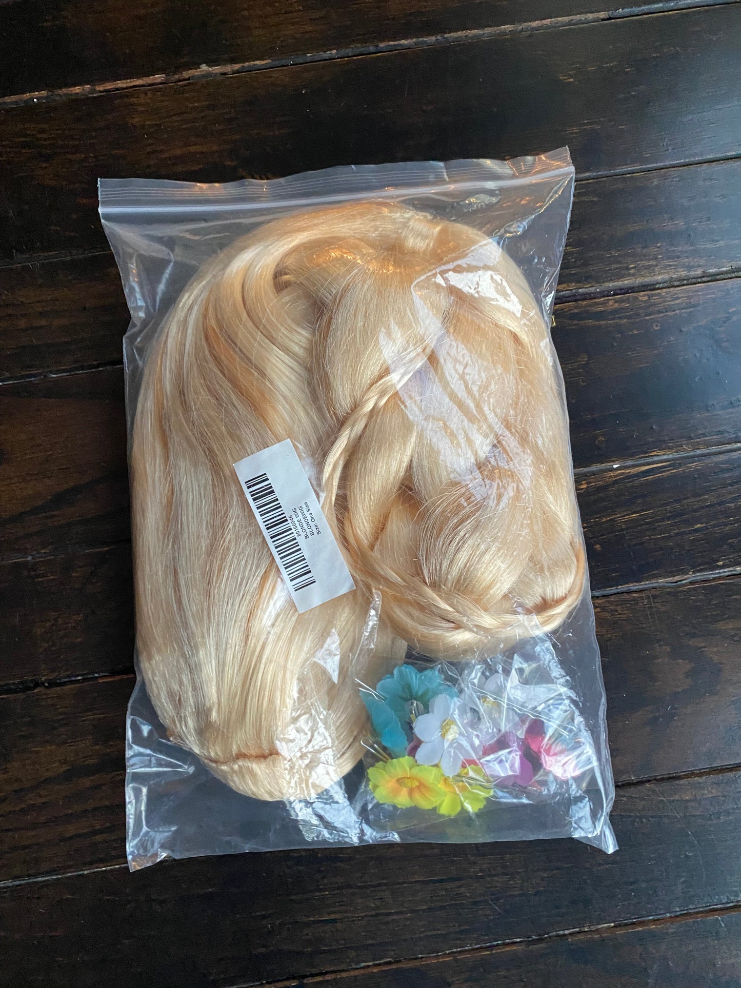 #117,Trish Scully Blonde Rapunzel wig, NEW