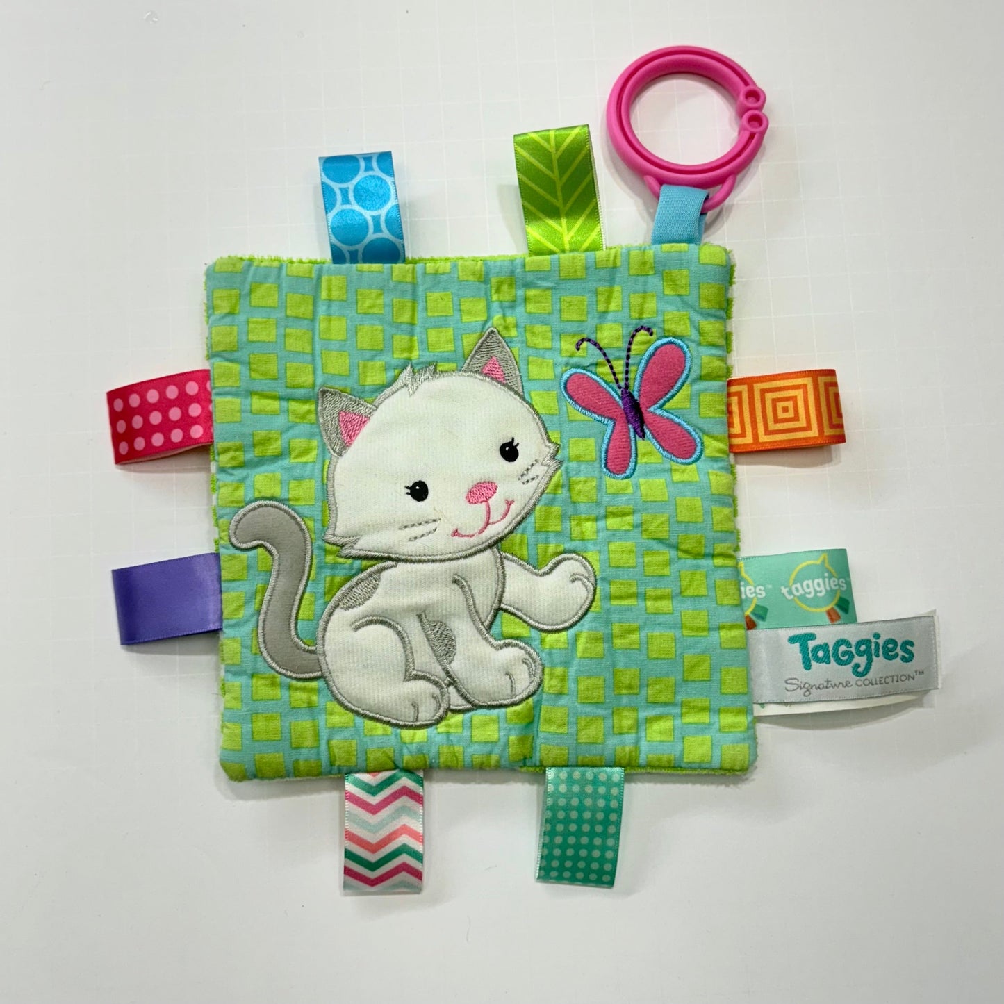 Seller 189 Taggies Crinkle Me Kitten Toy