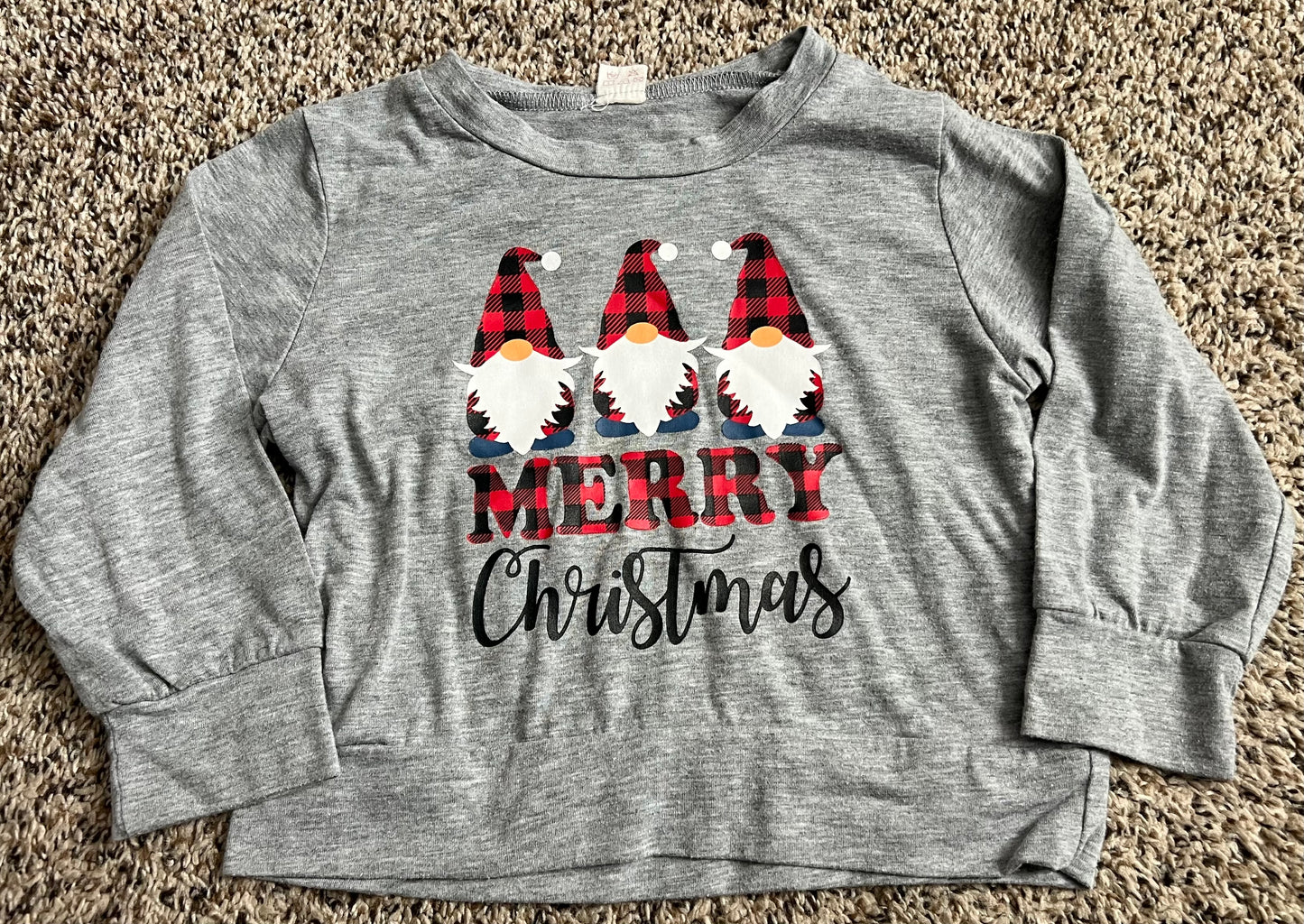 Seller 130 Girls 2T Merry Christmas Sweater GUC