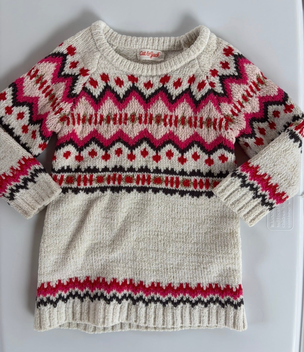 #119 cat and jack sweater 18 month