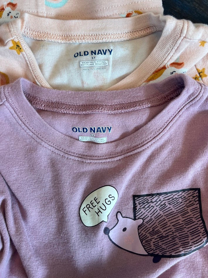 Seller #94: Set of 2 Pajamas, Girls 5T