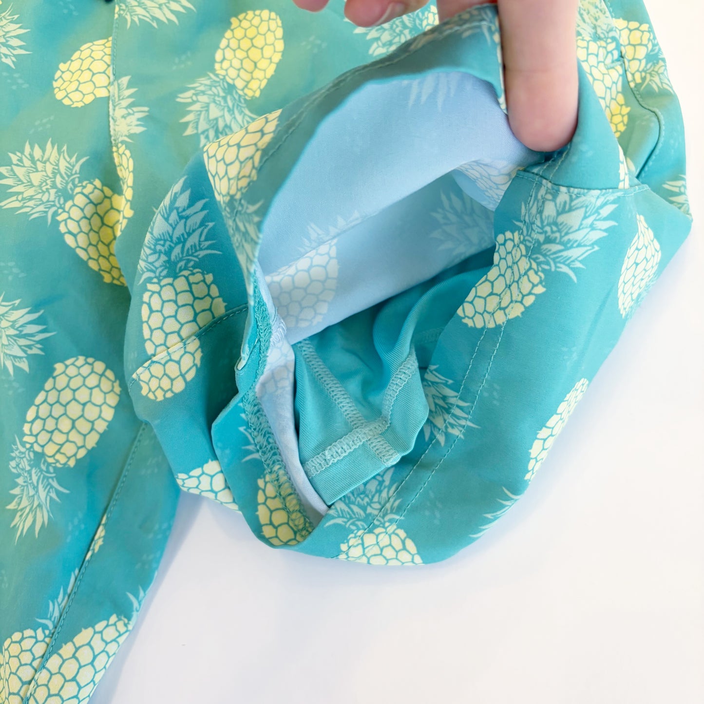 #79 | Size 8 | Maamgic Boys Pineapple Swim Trunks