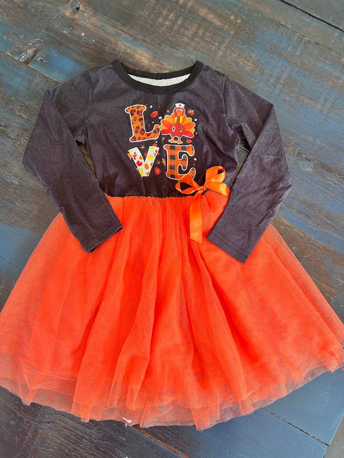 Seller #94: Girls Fall Dress, 4T