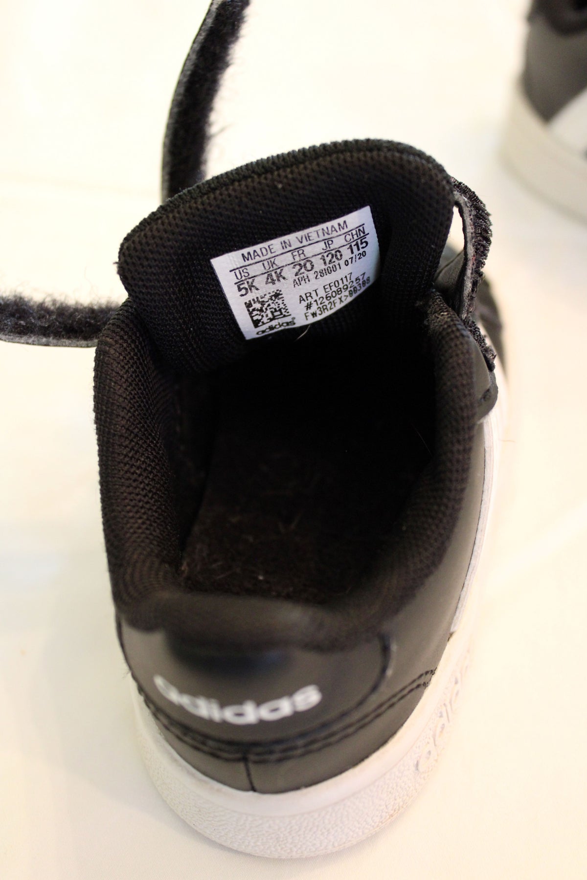 #168 Size 5 Boys Adidas shoes