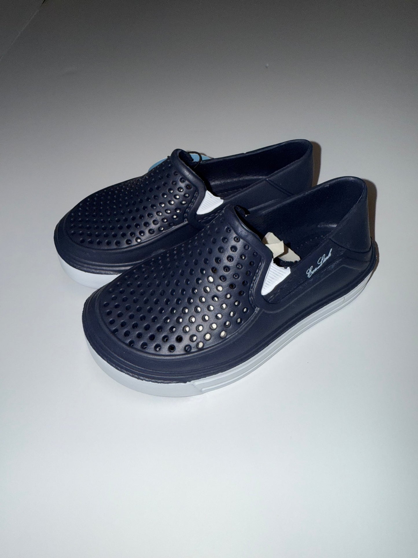Seller 106: *Reduced* Toddler 8 Navy Rubber Loafers (Croc Dupe) NWT