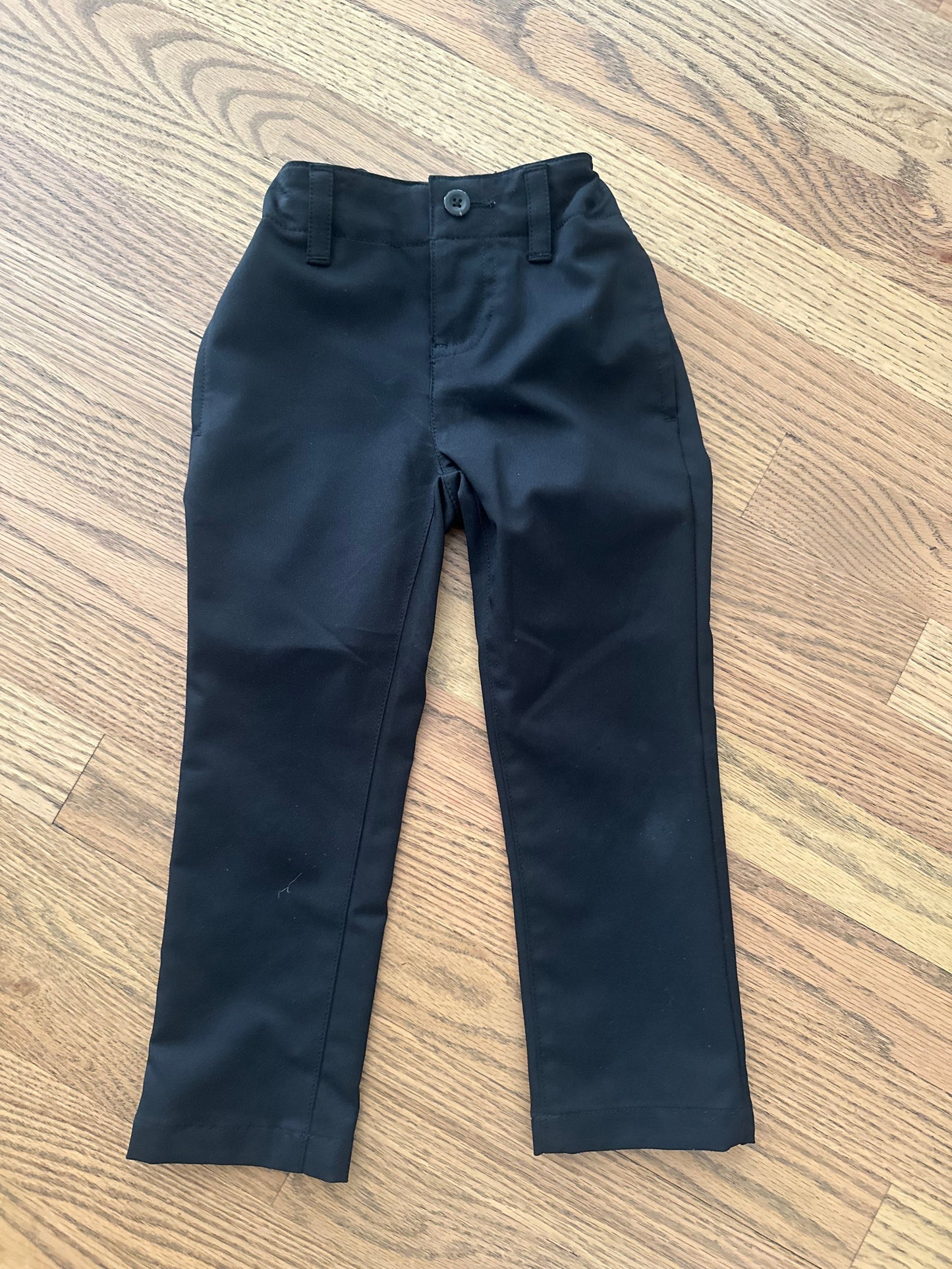 #198- Boys, Classic Club, Black Dress Pants- Size 3T