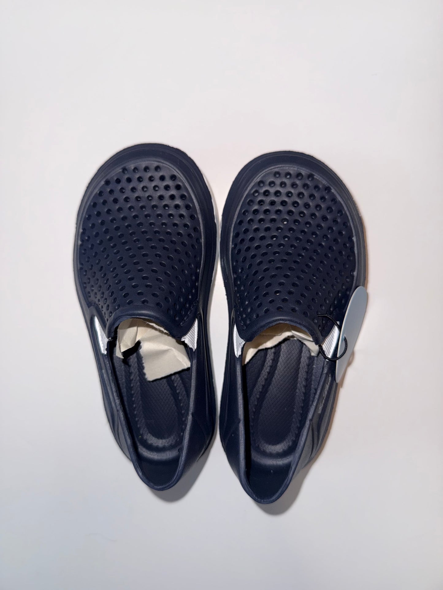 Seller 106: *Reduced* Toddler 8 Navy Rubber Loafers (Croc Dupe) NWT