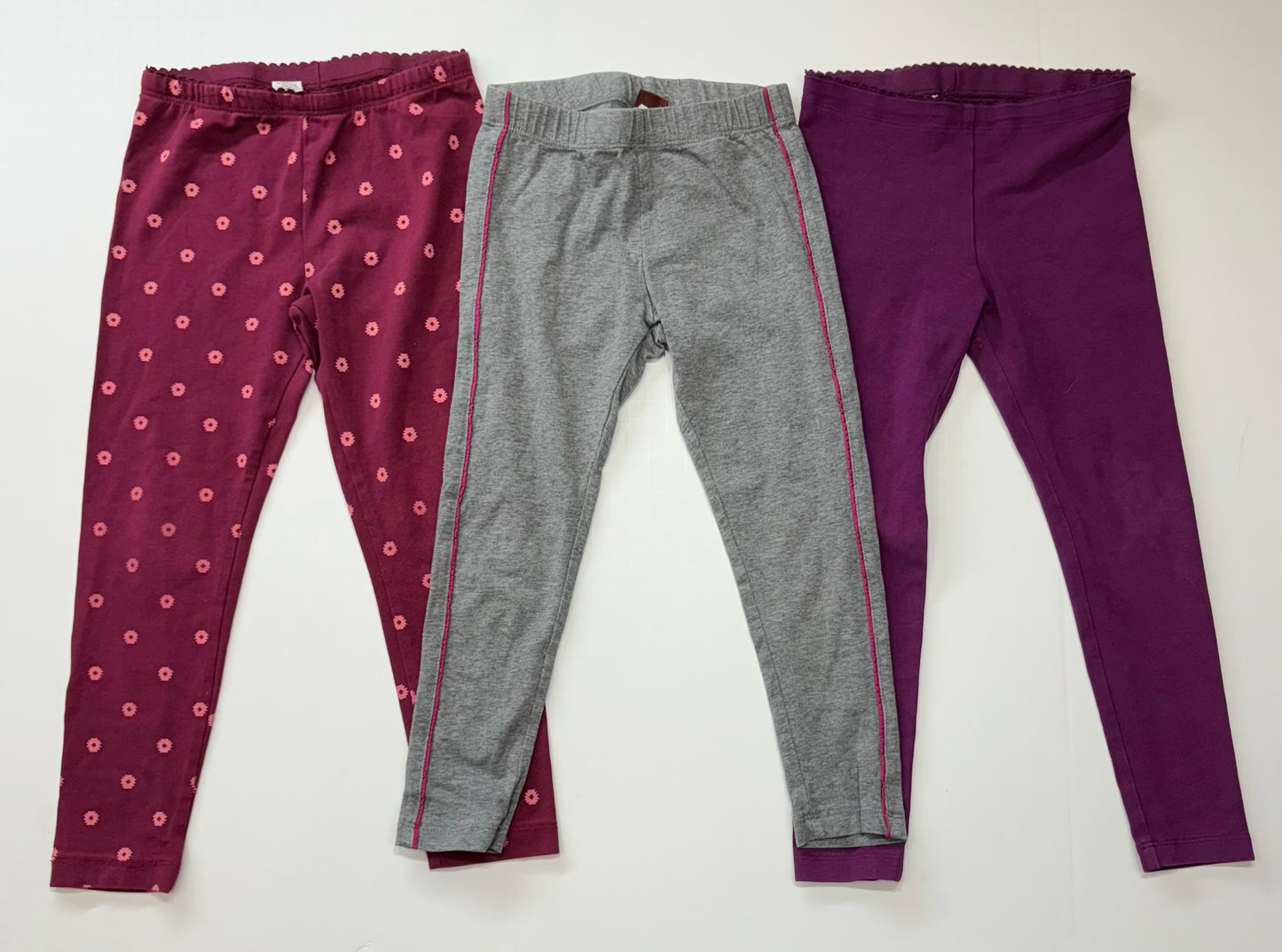 Seller 189 Girls Size 5 Tea Leggings Bundle (3) VGUC