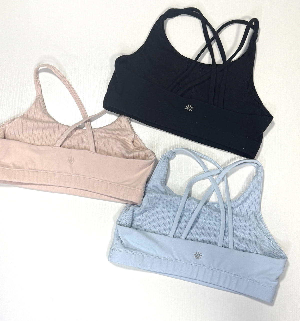 155 Athleta Girl Sports Bra Bundle Size L (12) VGUC
