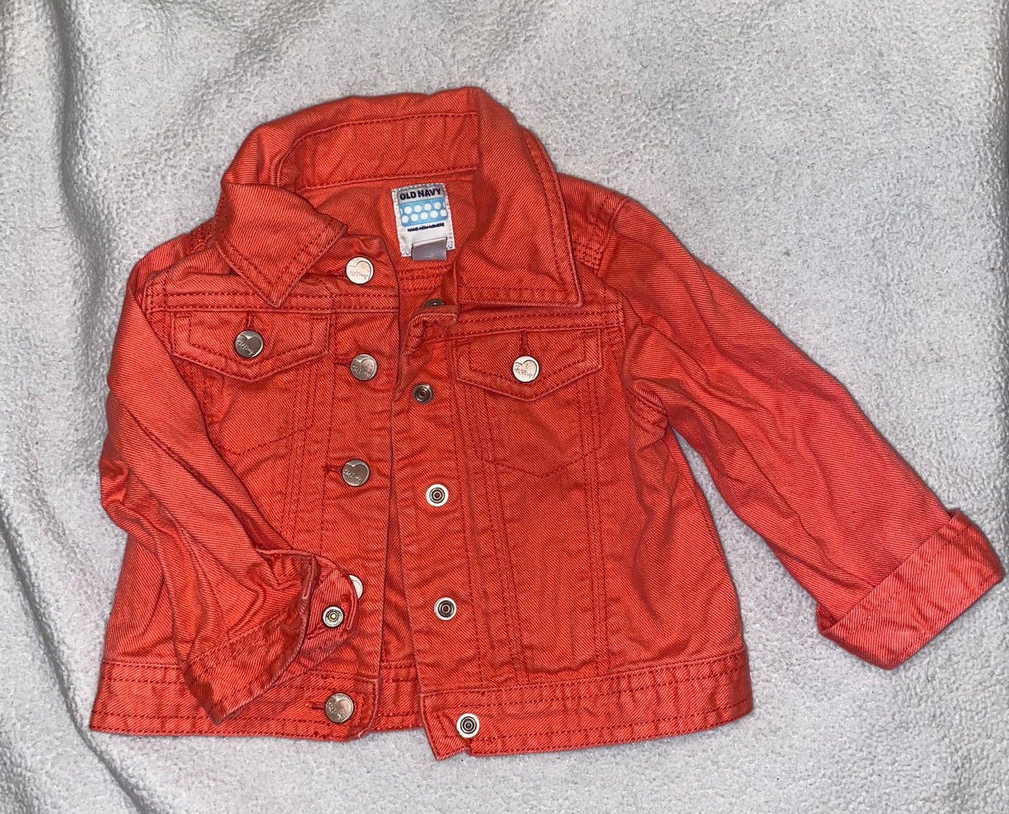 Seller #191 12-18mo Pink Old Navy Denim Jacket
