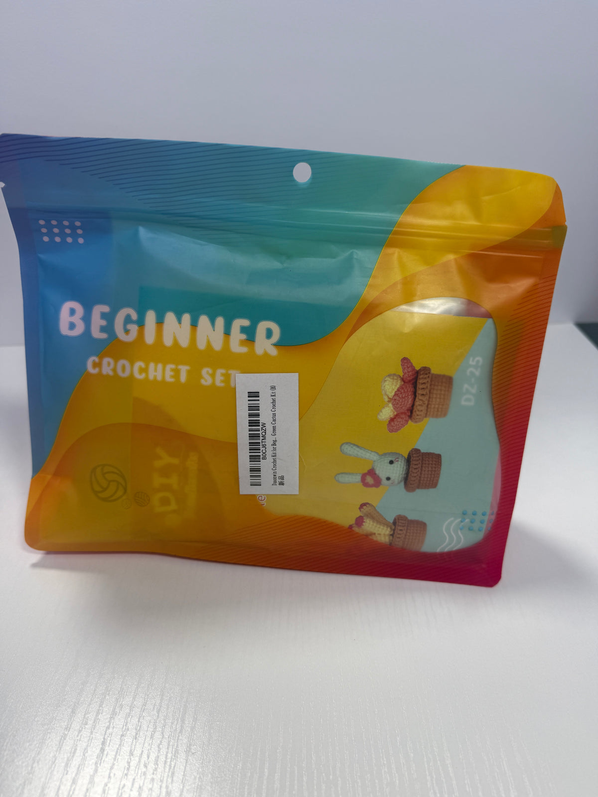 155 Beginner Crochet Kit - Pots - NEW