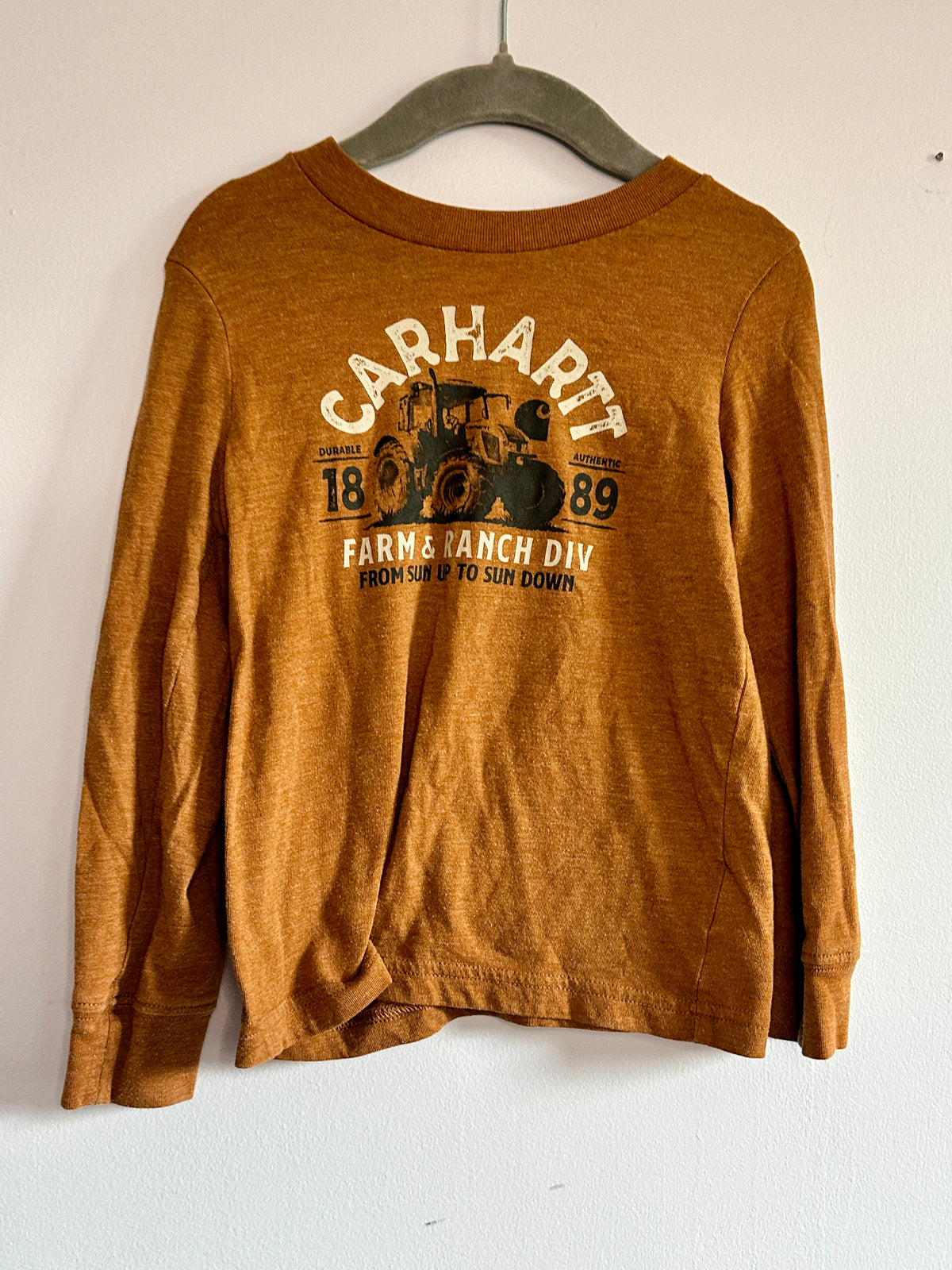#48 Carhartt Brown Tee 3T