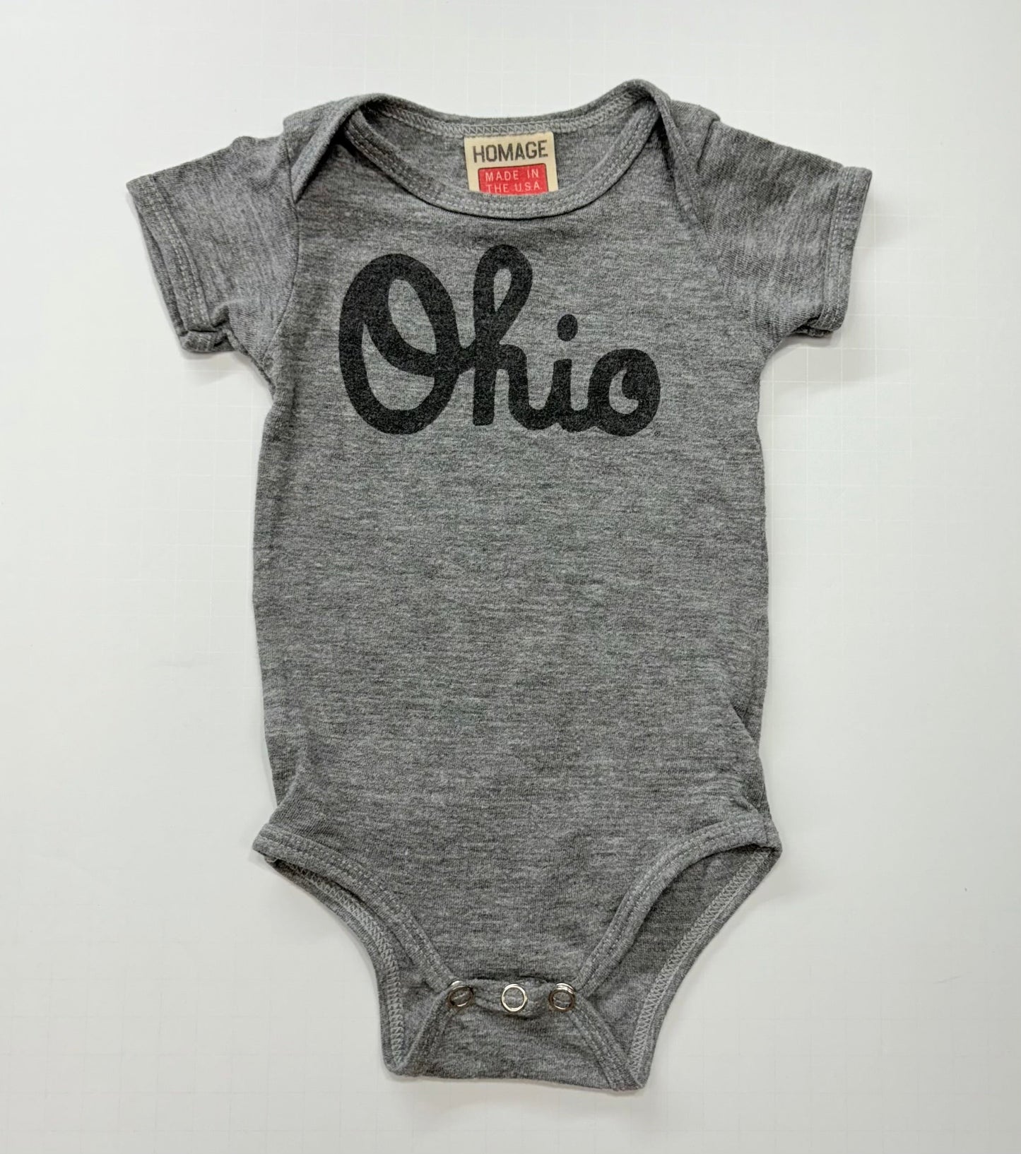 Seller 189 0-3m Homage Ohio Bodysuit GUC