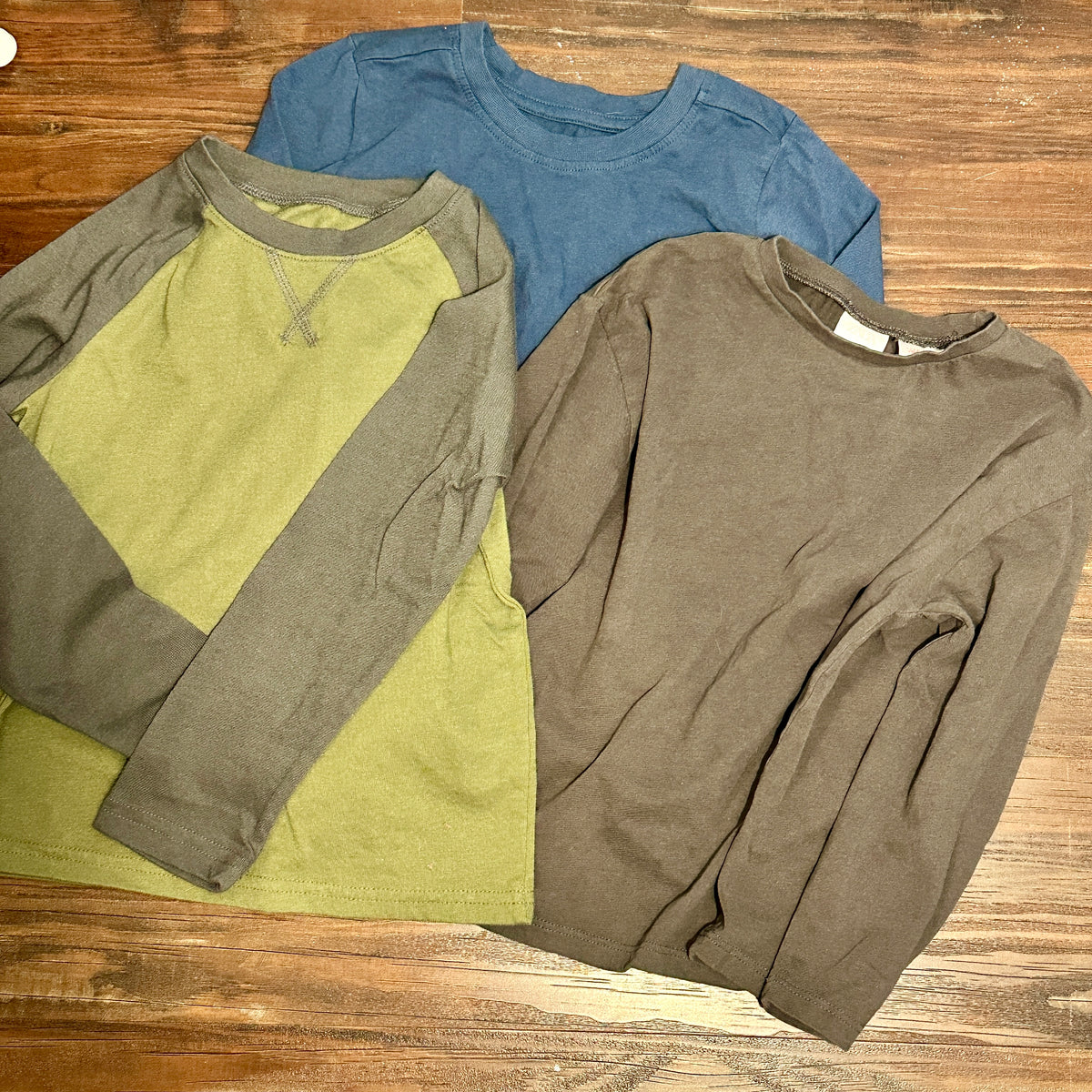 #48 Boys Long Sleeve Shirt Bundle (Zara, Honest, JB) 4T