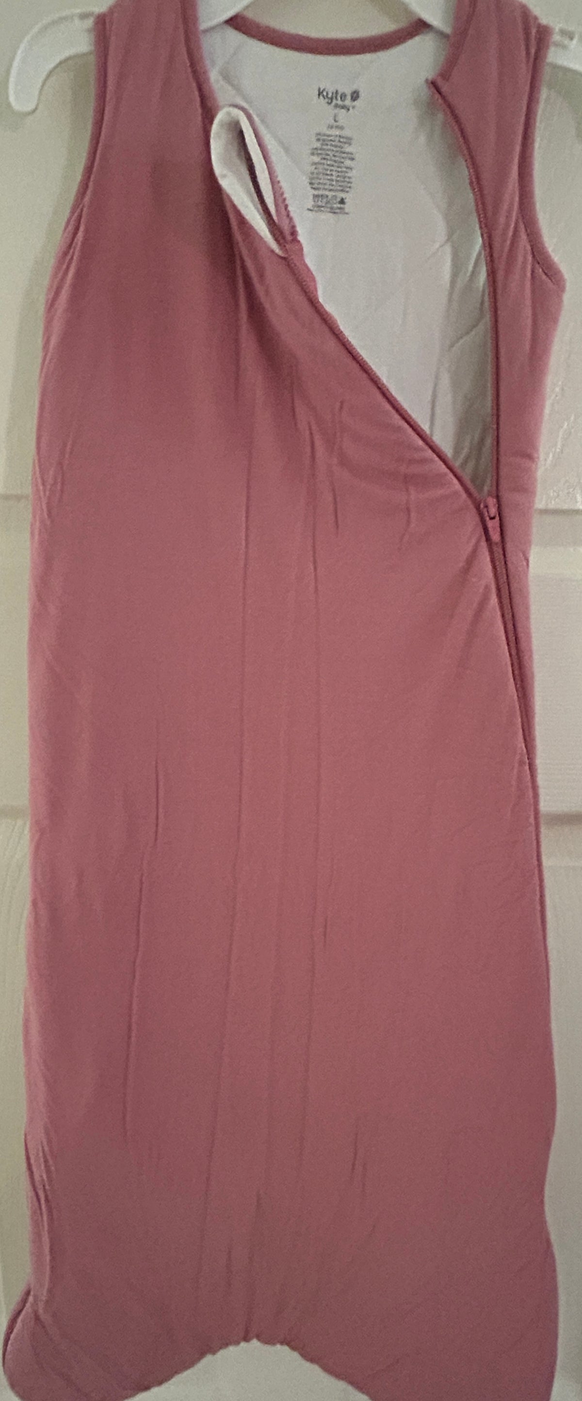 #35 Kyte sleepsack 2.5 TOG pink size large