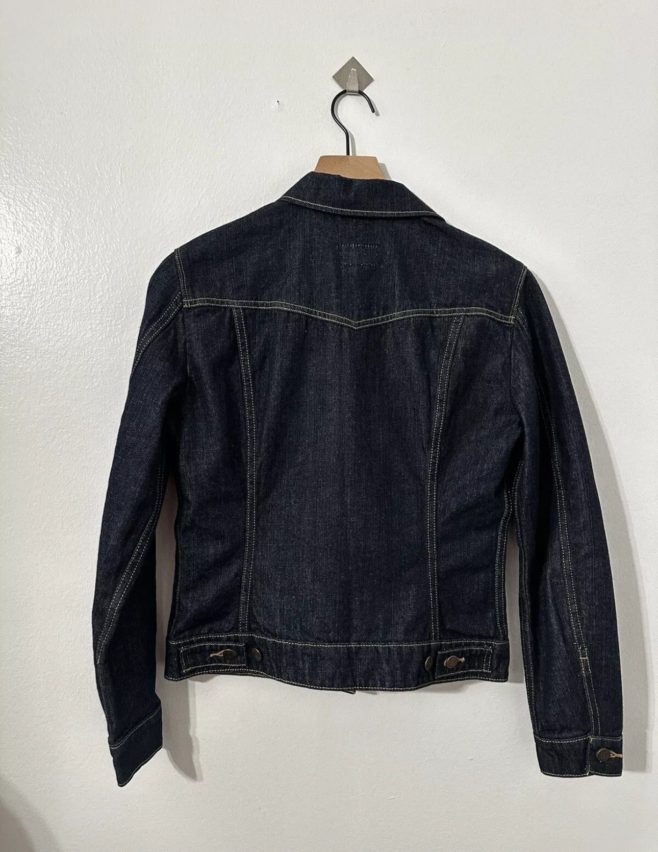 #111 Levi Strauss & Co Denim Jacket Women’s Jean Jacket Levi’s Dark Wash Button Small