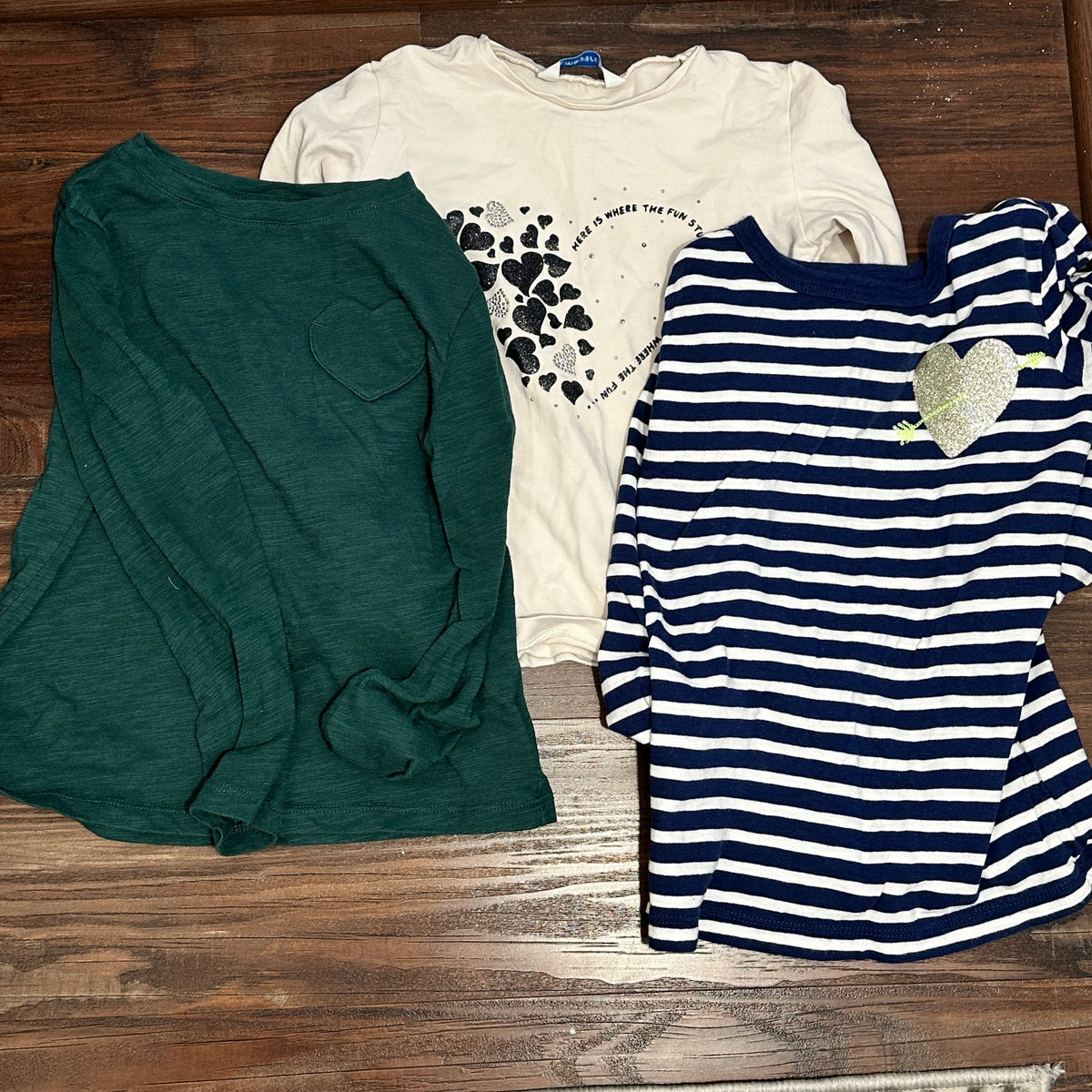 #48 Girls shirt bundle 6-7