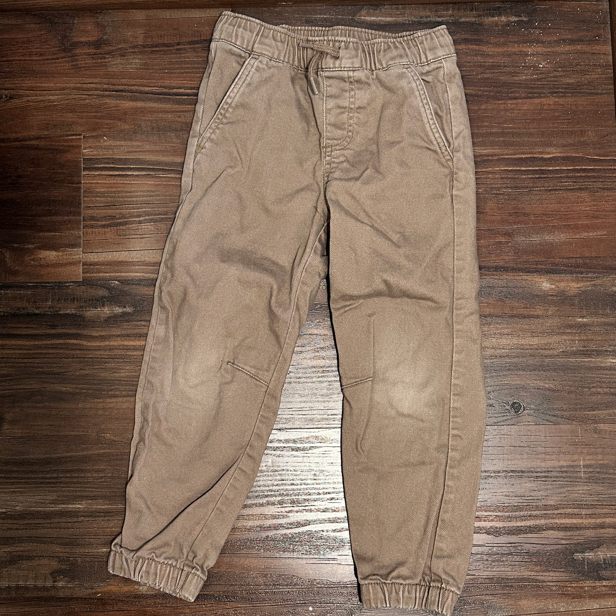 #48 Old Navy Brown Denim Joggers 4t
