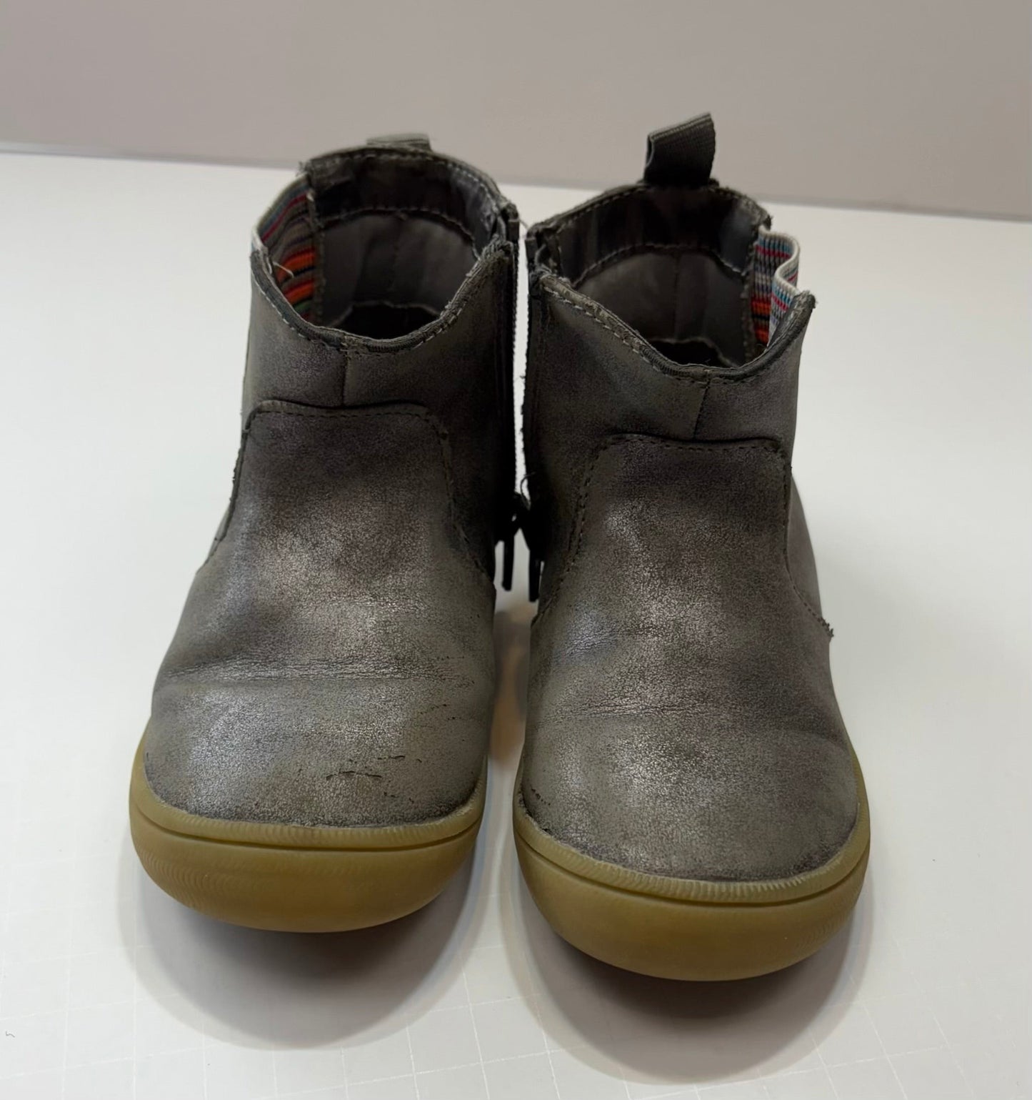 Seller 189 Girls Size 9 Cat & Jack Rainbow Boots VGUC