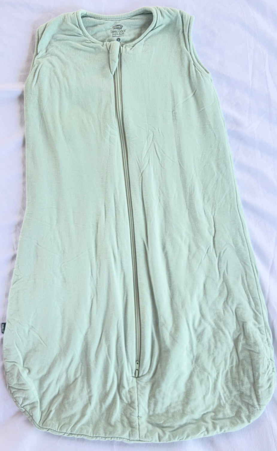 #119 Halo bamboo sleep sack size medium (6-12m) 1.5 TOG