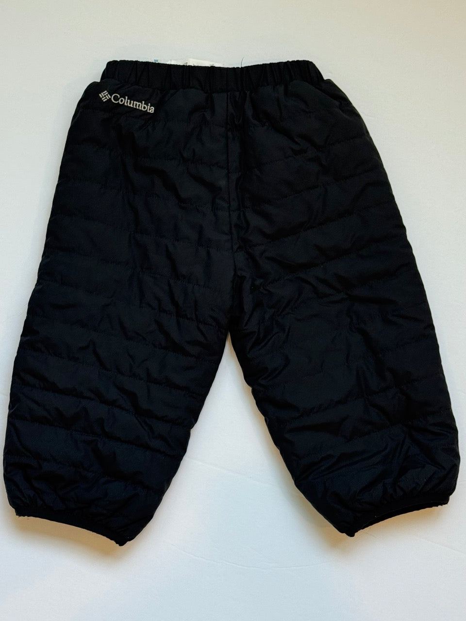 #82 Columbia Black Snow Pants with Fleece Lining Size 2T