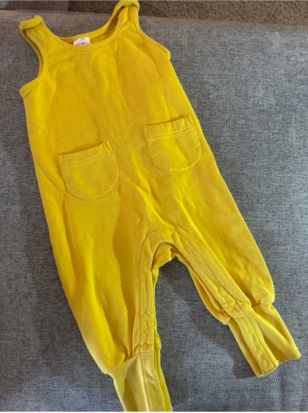 REDUCED # 92 girls 2 t NEW Hanna andersson yellow jumper boys or girls